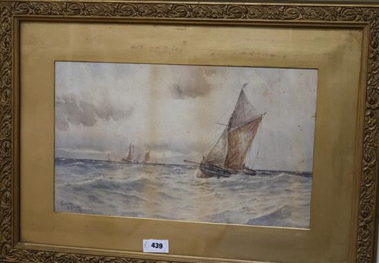 W.H. Pearson, watercolour, 30 x 50cm